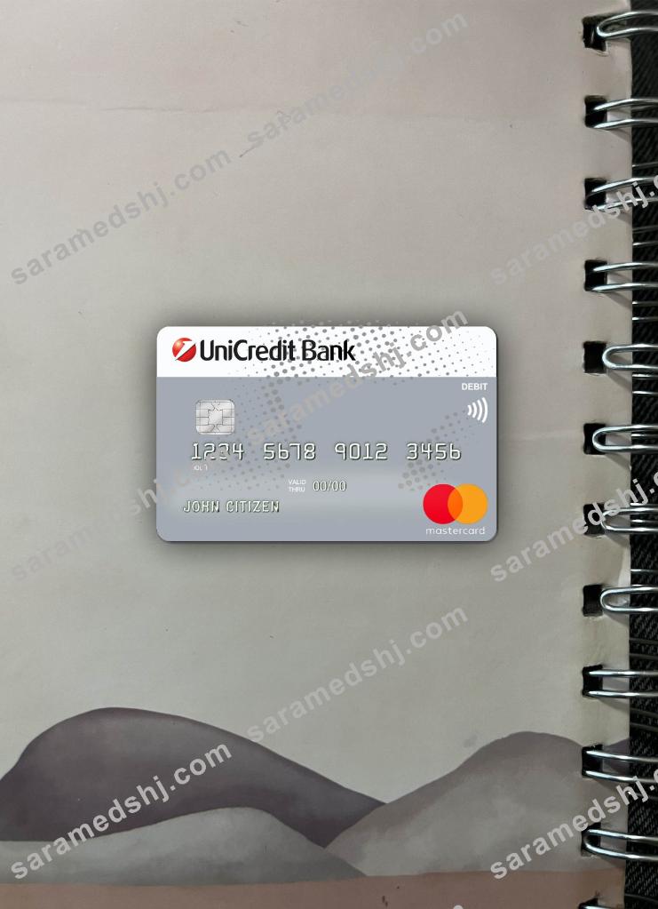 Germany UniCredit Bank MasterCard Credit Card photolook front